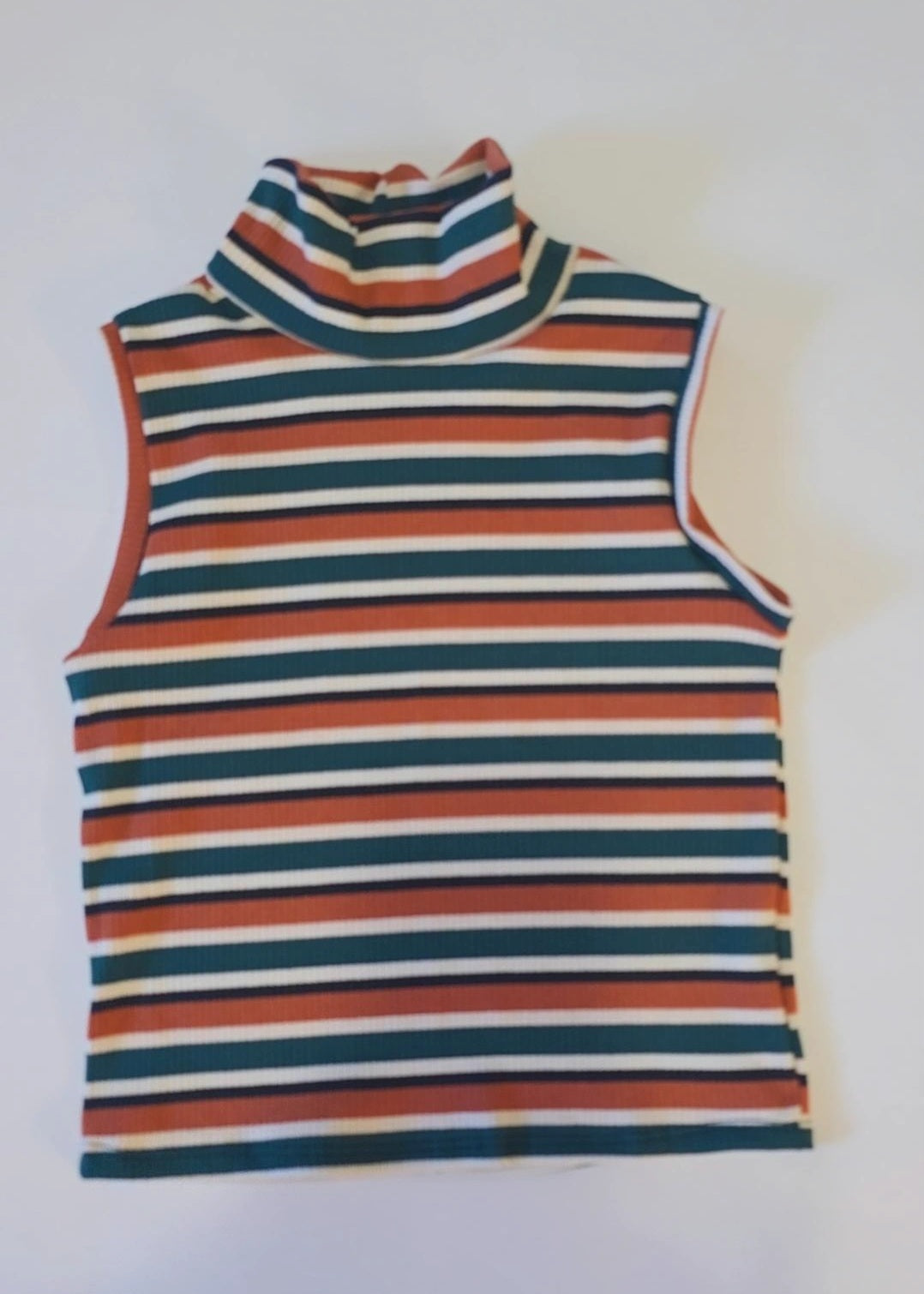 Mock neck tank top 6y