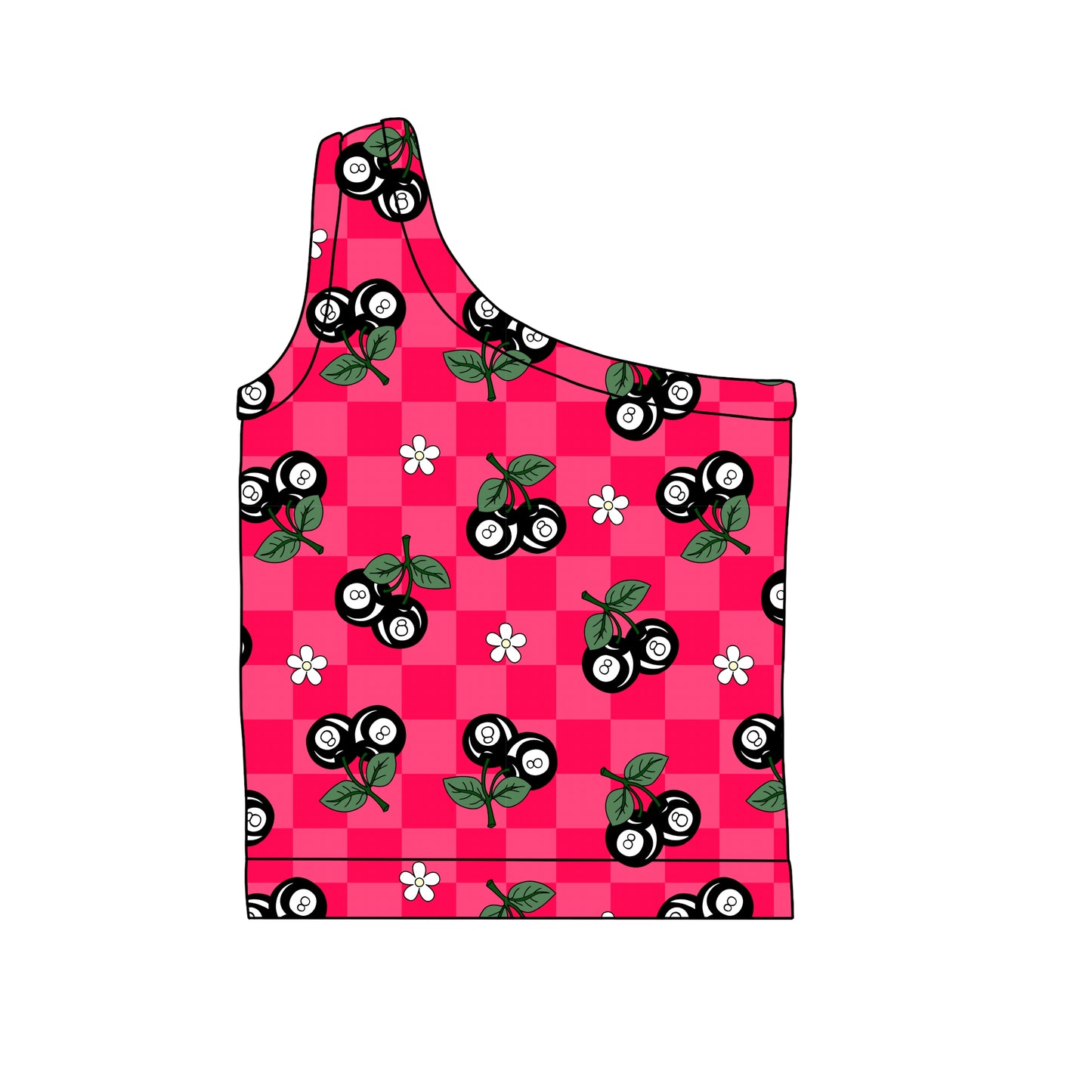 NEW PRINTS One Shoulder Tops