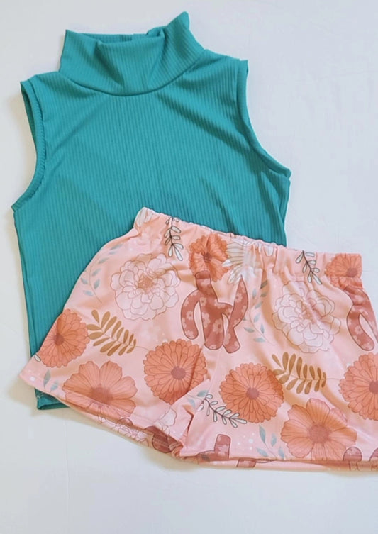 Comfy shorts set 7/8