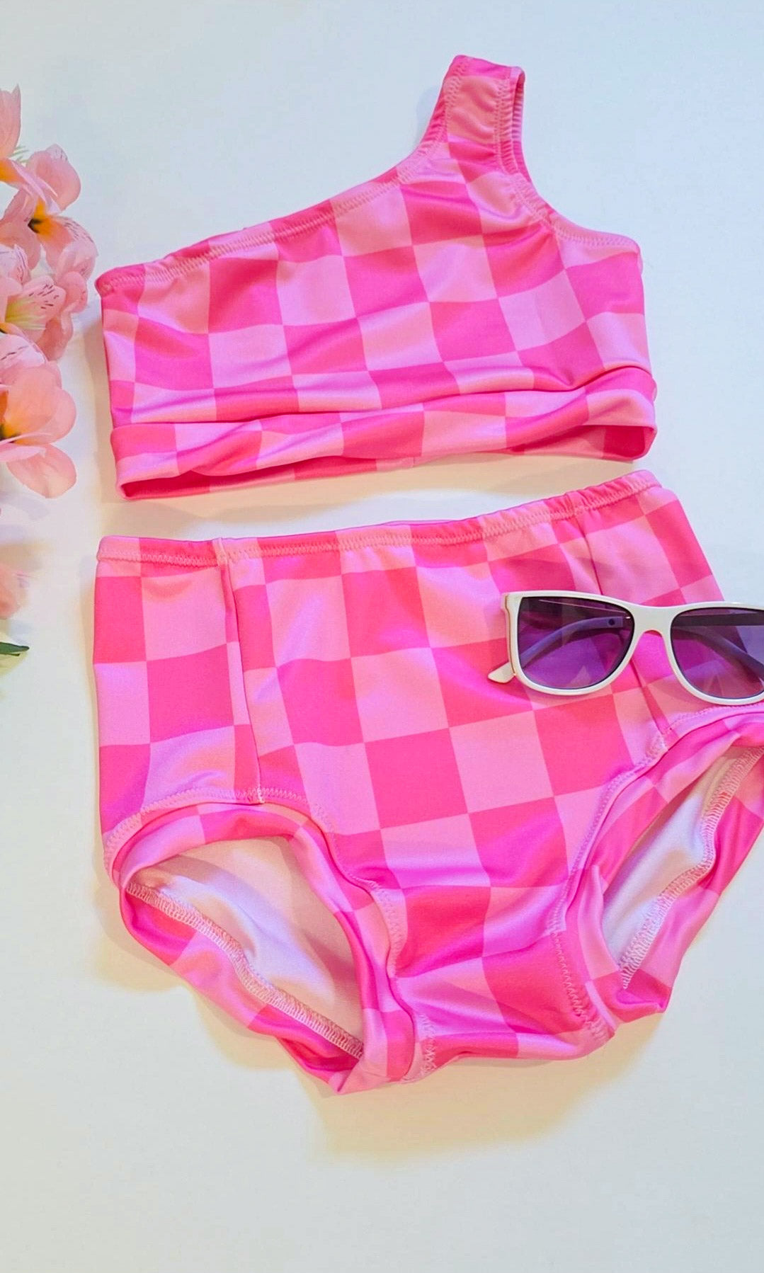 High Waist Swim Bottoms