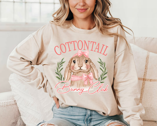 Cotton Tail!  Crewnecks Sweatshirts