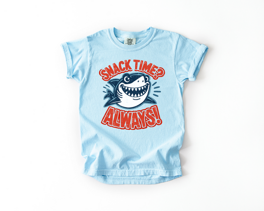 Snack Time Always Kids T-shirts