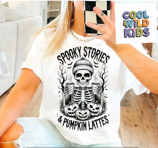 SPOOKY STORIES Adult T-Shirts