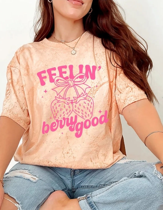 FEELING BERRY GOOD Adult T-Shirts